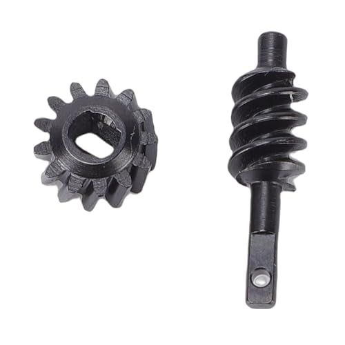 Fockety RC Steel Axle Differentials Gear, Gear Set for SCX30 1/30 RC Crawler Car 2T 13T Front and Rear Overdrive Differential