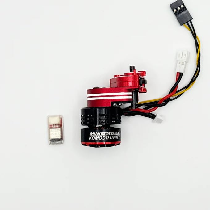 FURITEK ESC UNITYDRIVE Combo for Axial SCX24 with MINI KMD Unity 2-in-1 ESC/Motor & Mini Stellar Transmission - Remote Control Car, RC Car Electronics 1/24 RC Crawler Axial SCX24 Upgrades (FUR-2695)