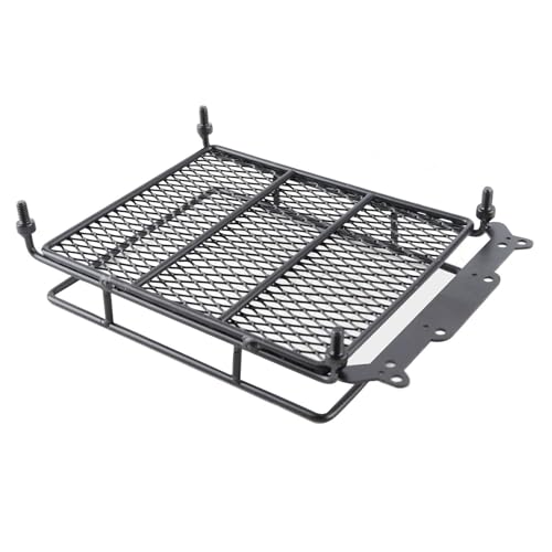 Steel Luggage Tray Roof Rack Durable Lightweight RC Crawler Car Accessory (XL 100x70cm / 39.37x27.56in) - size: XL 100x70cm / 39.37x27.56in