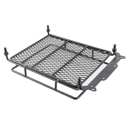 Steel Luggage Tray Roof Rack Durable Lightweight RC Crawler Car Accessory (XL 100x70cm / 39.37x27.56in) - size: XL 100x70cm / 39.37x27.56in