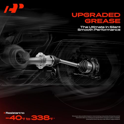 A-Premium Front and Rear CV Axle Shaft Assembly for Arctic Cat Models | Compatible with 400 500 2003-2004, Driver and Passenger Side, Set of 4, Replace# 0402-907, 0502-544 - style: 4Pcs Front and Rear