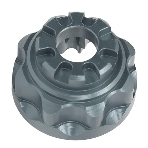 VGEBY Aluminum Alloy RC Car Differential Case Upgrade Parts Accessories Universal Fit Front Rear with High Hardness Metal Design, 1/10 RC Car (Gray), VGEBYpvo7xdg8q5-13