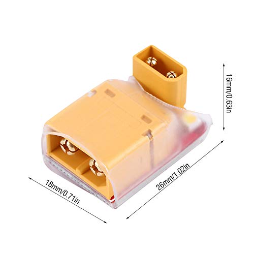 0V Killer Battery Discharger for RC Battery Discharge Disintegration Suitable for All Ages Plastic Color Shown