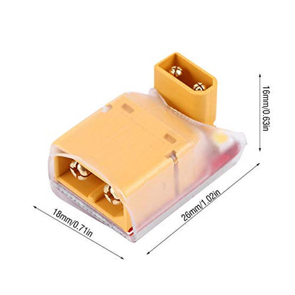 0V Killer Battery Discharger for RC Battery Discharge Disintegration Suitable for All Ages Plastic Color Shown