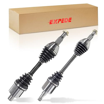 CV Axle Front Joints Shaft FWD Fit for 2006-2010 Buick Lucerne, A Pair CV Axle for 2001-2005 Buick LeSabre, for 2001-2004 Pontiac Bonneville CV Axle SLE/SE 3.8L 3.9L - size: NCV10028_NCV10235/Pair