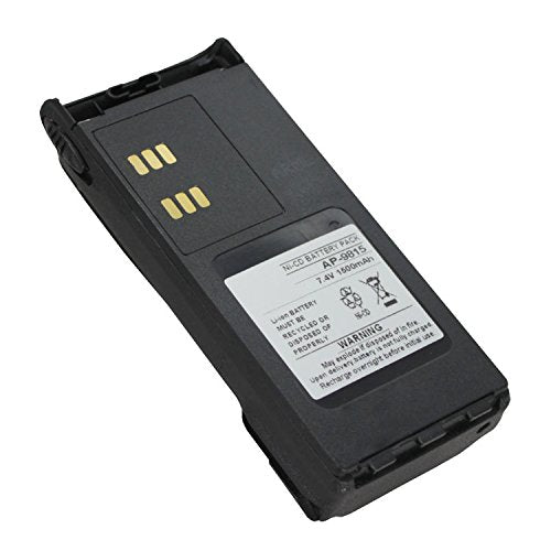 ExpertPower® 7.2V 1500mAh NiCd Battery for Motorola NTN9815, NTN9858, NTN9815AR | Fits XTS1500, XTS2500, PR1500, MT1500 Radios | High-Performance Rechargeable Pack - size: NTN-9815