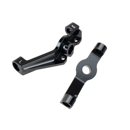 KYX Racing Aluminum Alloy Front Axle C Hubs Portal Axle Upgrades Parts Accessories for 1/18 RC Crawler Car Axial Capra UTB18