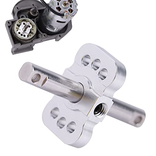 AIMROCK RC Differential Locker Spool Upgrades for Traxxas 1/10 2WD Slash Rustler Stampede Bandit (Silver) - color: Silver