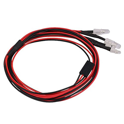 Durable 4 LED RC Car LED Light Kit RC Car Truck Headlight Taillight Replacement Parts