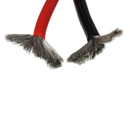 BNTECHGO 6 AWG Silicone Wire Red Black 3ft Stranded Tinned Copper Wire | Flexible 6 Gauge Stranded Wire Silicone Rubber Insulation For RC Models, Drone, Robot, Battery, EV Charger, 3D Printer, DIY - size: 2 Colors Each 3ft