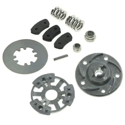 for Slash 4X4 for Rustler for Bandit TRXS Jato 1/10 RC Car Parts Metal Slipper Clutch Rebuild Kit Pressure Plate & Hub 5552X 5556 RC Cars Models Parts