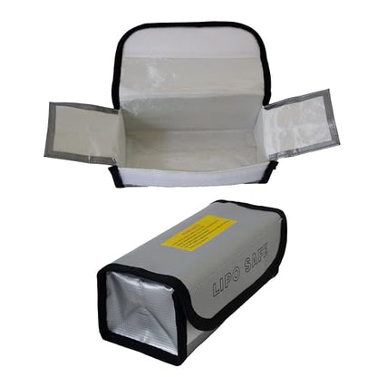 Battery Protect Bag 7x3 – Fireproof & Flame-Retardant Safety Gear | Lipo Guard Prevent Hazard Escalation