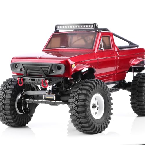 RC Aluminum Front & Rear Bumper Set for Redcat Ascent-18 Upgrades | Aluminum Front and Rear Bumpers for 1/18 RC Crawler Ascent-18