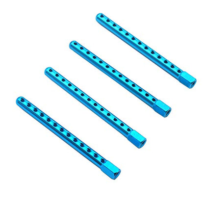 RC Aluminum Body Post Mounts,RC Car Shell Column 60mm Compatible with Redcat Racing Lightning STK STR EPX PRO 1/10 On-Road Car,Blue