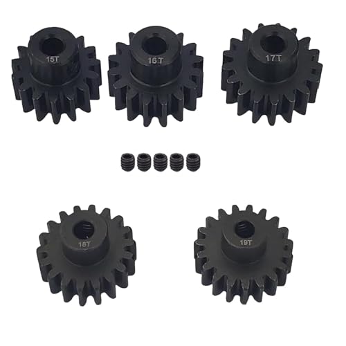 32P 3mm Rc Pinion Gear Set 15T 16T 17T 18T 19T for 1/10 Traxxas Slash Rustler Stampede Ultimate 4X4 VXL TRX-4 TRX-6 ST Rally Mini Maxx XRT Upgrade Parts