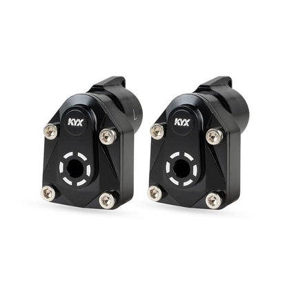 KYX Racing Aluminum Rear Axle Portal Housing Upgrades Parts Accessories for 1/18 RC Crawler Car Axial Capra UTB18