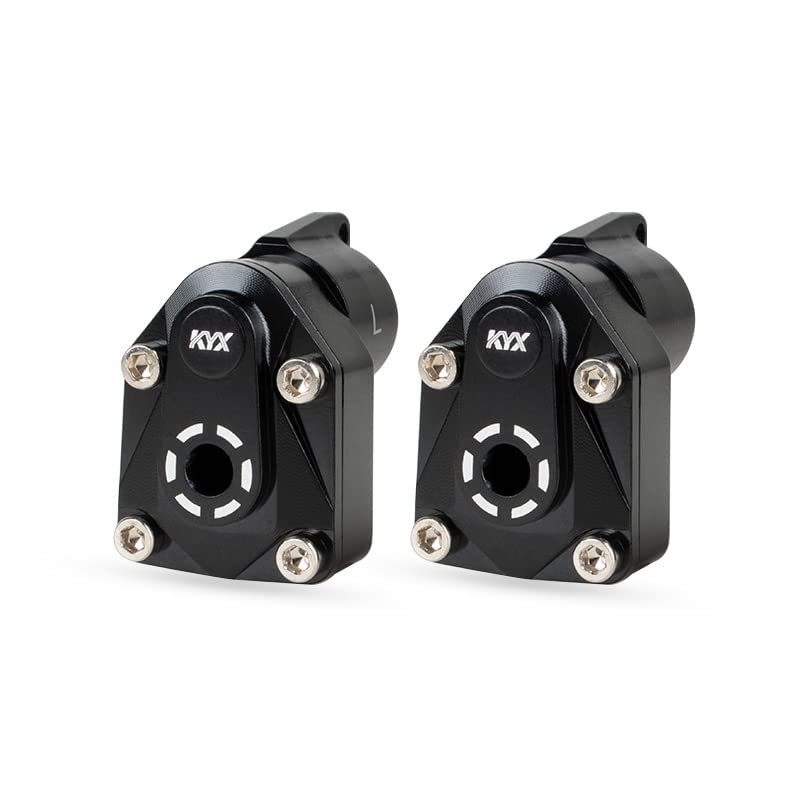 KYX Racing Aluminum Rear Axle Portal Housing Upgrades Parts Accessories for 1/18 RC Crawler Car Axial Capra UTB18