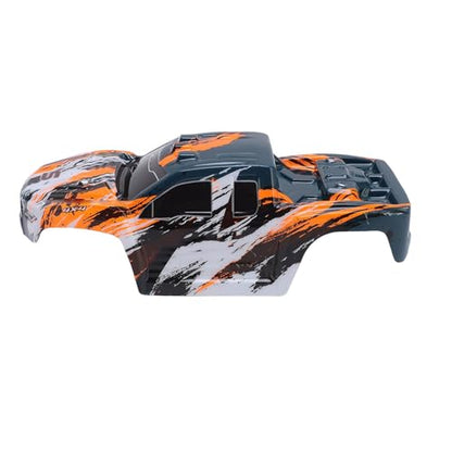 1/16 RC Car Body, Durable PVC Shell Easy Install, 1/16 Scale Truck Cover for Off Road Racing Hobbyists Orange - color: Orange