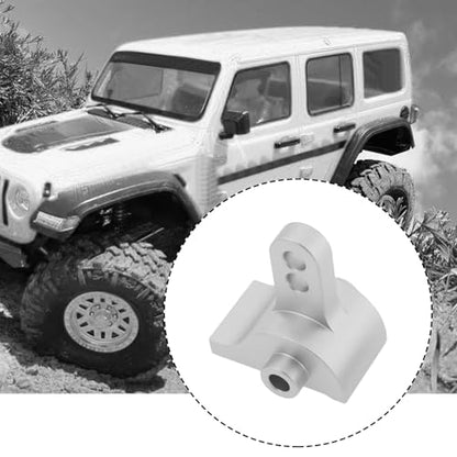 RC Car Rear Upper Link Riser Compatible with Axial SCX10 III AR45P 1/10 RC Crawler LCG Chassis DIY (Silver) - color: Silver