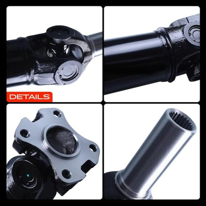 A-Premium Rear Drive Shaft Driveshaft Assembly Compatible with Toyota | for 4Runner 1996 1997 1998 1999 2000 2001 2002 V6 3.4L, [Automatic Transmission, RWD, 60.91" Length], Replace# 371103D070 - style: Fit 1996-2002 4Runner 3.4L RWD, Auto Trans