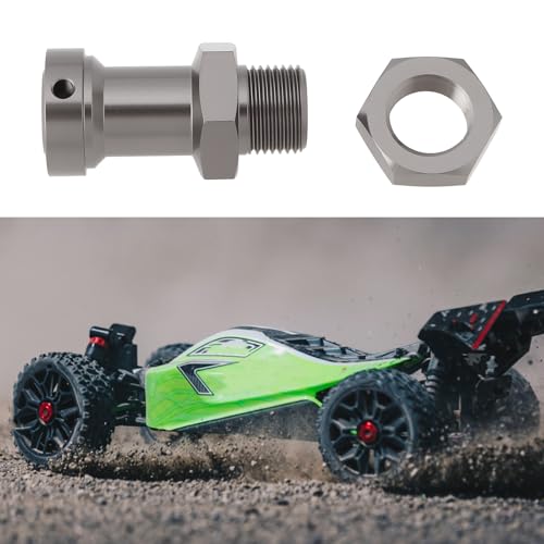 4Pcs 17mm Hex Hub Adapter Wheel Extensions Kit Compatible with Arrma Mojave Typhon, 1:10 Scale Buggy Upgrade