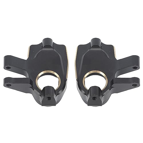 2 Pcs 1/10 RC Crawler Car Front Portal Axles Steering Knuckles for Axial Capra SCX10 III