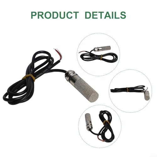for RS485 Temperature Humidity Sensor Transmitter, RTU Probe Greenhouse Warehouse Lab, DC 5-28V, ±0.3°C Accuracy, PE or Tip(XY-MD04) - size: XY-MD04