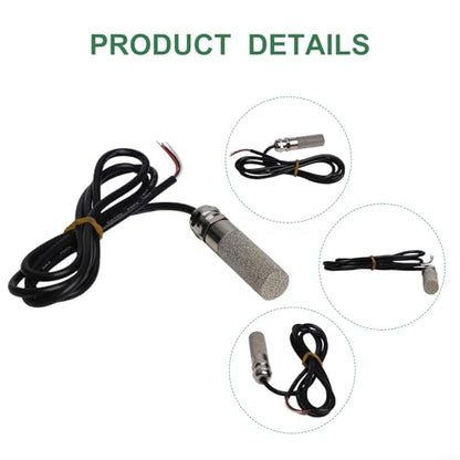 for RS485 Temperature Humidity Sensor Transmitter, RTU Probe Greenhouse Warehouse Lab, DC 5-28V, ±0.3°C Accuracy, PE or Tip(XY-MD04) - size: XY-MD04