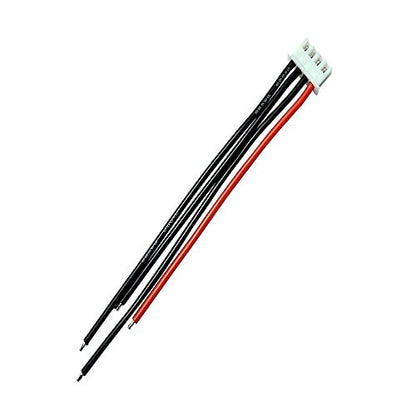 10pcs 3S 4Pins Balance Connector Male Plug Extension Cable JST-XH RC Lipo Connector Adapter with 15CM 22AWG Silicone Cable (3S 4Pins) - size: 3S