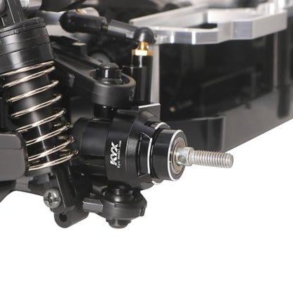 KYX Racing Aluminum Front Rear Steering Knuckles Caster Blocks Upgrades Parts Accessories for 1/10 RC Car Tamiya MB01
