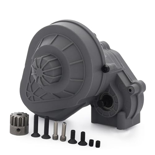 RC Car Parts for Axial for SCX10 II 90046 90047 for AX90059 1/10 Complete 32P Gearbox Transmission Gears Set with Slipper Pad Pinion RC Crawler Car Upgrade Parts(Gearbox 2) - size: Gearbox 2