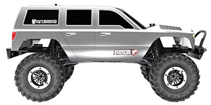 Redcat Racing Everest GEN7 Sport 1/10 Scale RC Rock Crawler 4x4 – 4WD RTR RC Truck with Steel Frame, Oil Shocks, Beadlock Wheels, Interco Tires, Waterproof ESC & Battery Included - Silver