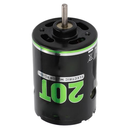 Dioche Brushed Electric Motor 540 Brushed Motor with Blue Heatsink for 1/10 RC Climbing Car Off Road Vehicle Racing Car 45T (20T) - size: 20T