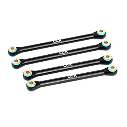 LCX Racing 1/18th RC Crawler Car Aluminum Steering Link Set Upper Link Set for Axial Capra UTB18 Unlimited Trail Buggy, Upgrades Parts Accessories (Upper Link Set)