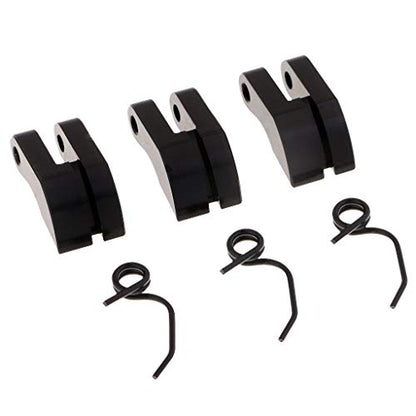Share Goo Aluminum Clutch Shoes with Springs Compatible with HSP RC 1:8 Scale Nitro Engine Car Truck Upgrade Parts #081008 (81202)-Black