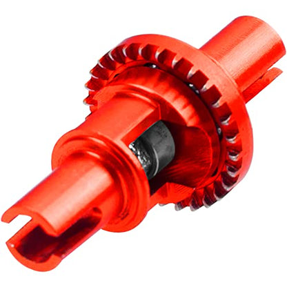 2Pcs Vgoohobby Metal Ball Differential W/Bearing Upgrade Part Compatible with WLtoys 1/28 K969 K979 K989 K999 P929 P939 MINI-Q MINI-Z AWD IW04 RC Car (Red) - color: Red