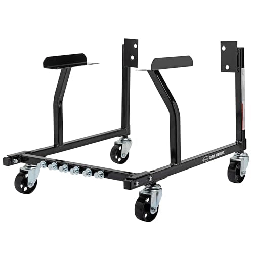 Eastwood Rolling Engine Storage Stand Cradle with Casters for Small Block Ford Motors