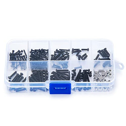 RC Screw Kit RC Repair Tool Set for Hardware for 1/18 TRX4M RC Crawler Car