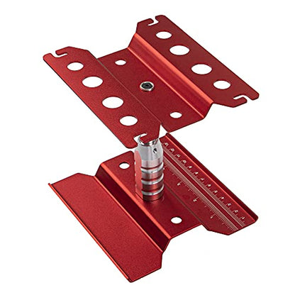 0-14mm RC Expanding Hole Puncher Opener Reamer Tool RC Body Shell Drills Tool & RC Car Work Stand Repair Workstation 360 Degree Rotation Lift with Screws Tray