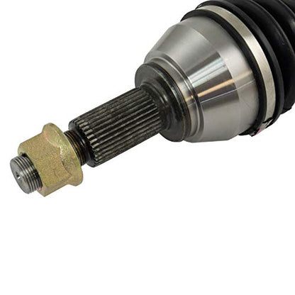 TRQ Front Right CV Axle Assembly Compatible with 2014-2018 Nissan Altima 2.5L 2013 Altima Sedan 2.5L - style: CSA70371