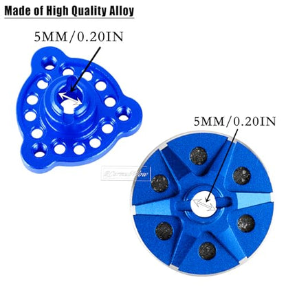 RC 48P 76T Spur Gear &Transmission Gear &Slipper Clutch &Pressure Plate &Slipper Rebuild Kit w/ 25+27T Pinions Upgrades Part for 1/10 Slash/Rustler/Stampede/Bandit 2WD VXL,Navy Blue - color: Navy Blue(for 2wd)