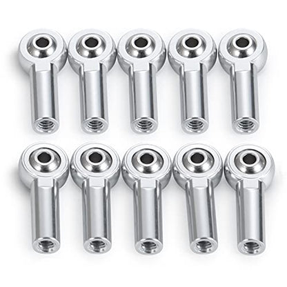10Pcs M4 Link Rod Ball Ends Rod End Bearing for 1/10 Axial SCX10 Tamiya RC Crawler Car | For 1/10 Axial SCX10 Tamiya, RC Crawler Car