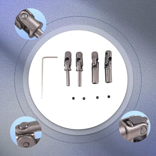RC Drive Shaft Compatible with MN90 MN90K MN91 B14 B14K B16 B16K 1/16 RC Crawlers Truck Car Upgrade Parts 2PCS Metal for Universal Driving Shaft