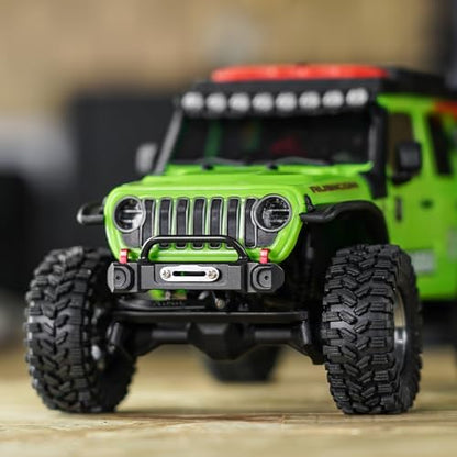 INJORA Aluminum Front Rear Bumper for 1/30 Axial SCX30 JLU