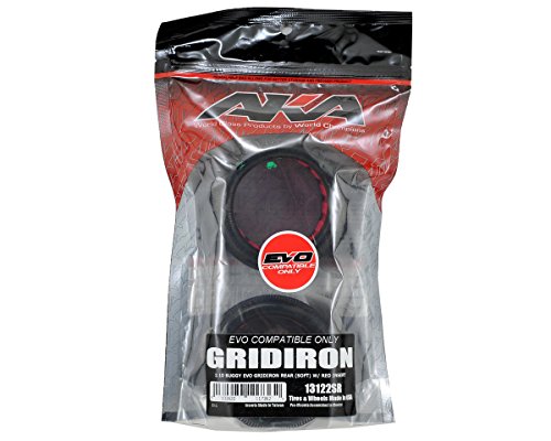 EVO Gridiron Rear Soft, W/ Red Insert: Buggy