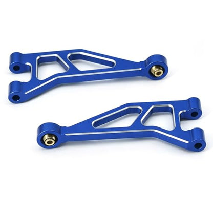 Hobby Aluminum Front and Rear Knuckle Arm Set Steering Set for ARRMA Mini Kraton 3S Speed Truck-ARA2508 Upgrades - Purple (Blue Arm Set)