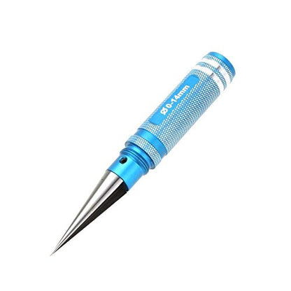 0-14mm RC Expanding Hole Puncher Opener Reamer Tool RC Body Shell Drills Tool & Universal RC Screws Kit,M3 Screws Flat washers R Clips Hexagon Wrench Repair Tool Box with Magnetic Screw Tray