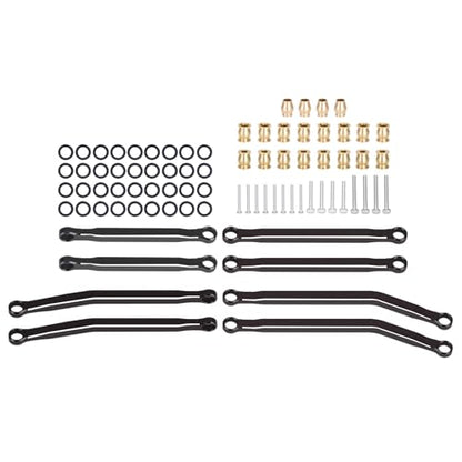 8Pcs Aluminum Link Pull Rods for RC 1/30 Axial SCX30 Crawler Replace Upgrade