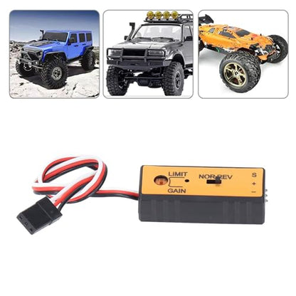 Eujgoov RC Car Gyroscope Mini Stabilizer ABS Material High Stability Control for Drift Cars and Boats