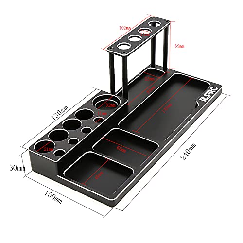 Metal RC Screwdriver Tool Storage Rack Repair Tool Organizers Bracket Wrench Holder Socket Screws Tray Tools Stand for RC Car Truck Quadcopters